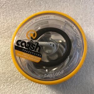 New with detachable ear rings for comfort.